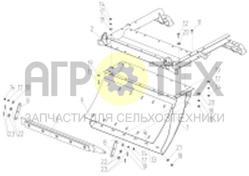 Чертеж Диффузор (1401.01.04.010)